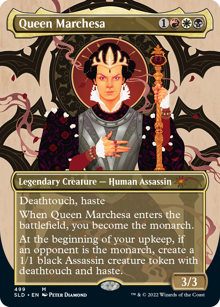 Queen Marchesa (Borderless) [Secret Lair Drop Series] | Game Grid - Logan