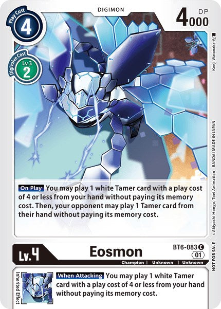Eosmon [BT6-083] (Tamer Party Vol. 5) [Double Diamond Promos] | Game Grid - Logan