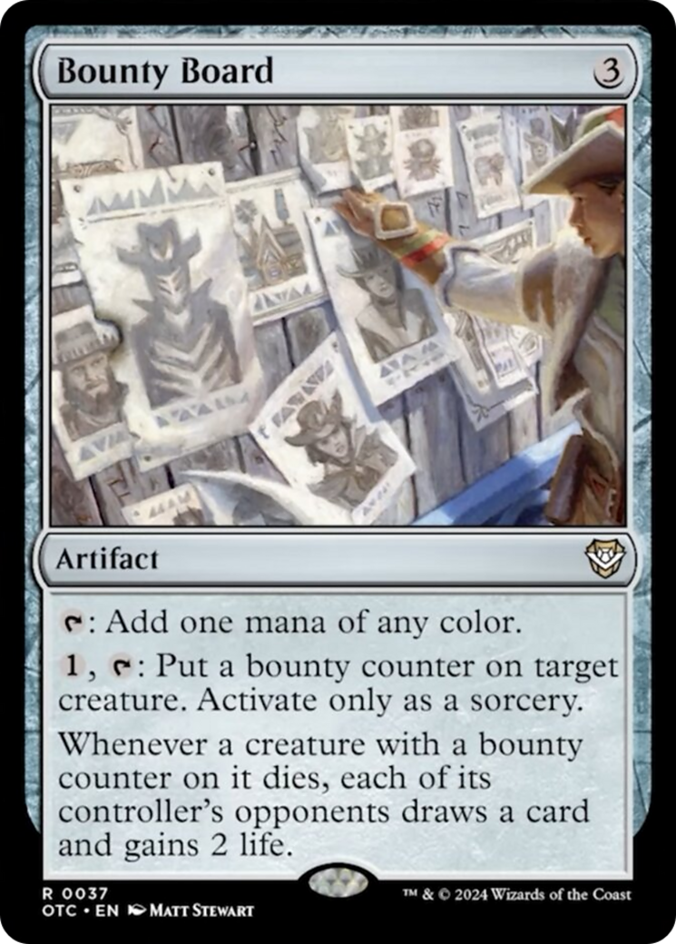 Bounty Board [Outlaws of Thunder Junction Commander] | Game Grid - Logan