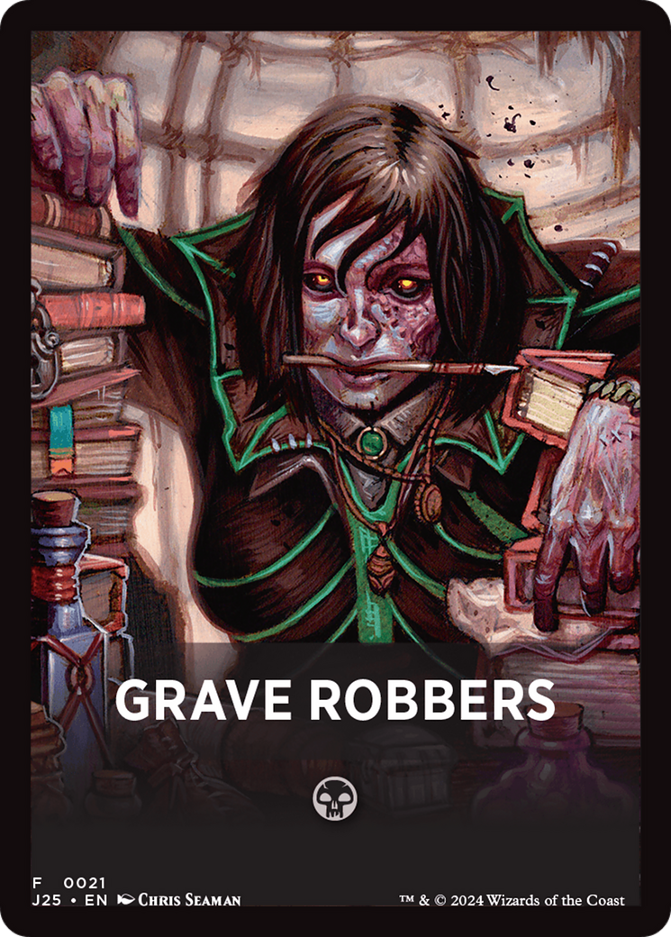 Grave Robbers Theme Card [Foundations Jumpstart Front Cards] | Game Grid - Logan