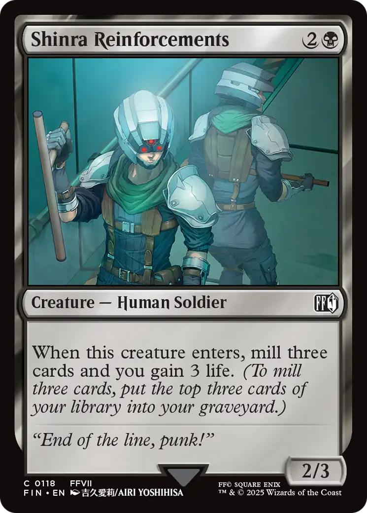 Shinra Reinforcements [FINAL FANTASY] | Game Grid - Logan