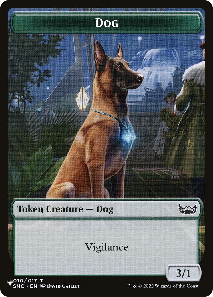 Shapeshifter // Dog Double-Sided Token [The List] | Game Grid - Logan