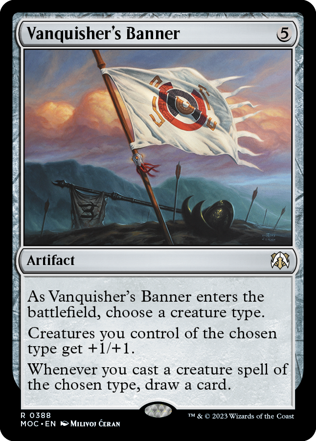 Vanquisher's Banner [March of the Machine Commander] | Game Grid - Logan