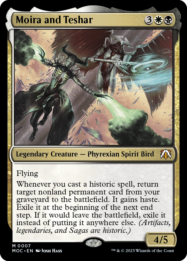 Moira and Teshar [March of the Machine Commander] | Game Grid - Logan