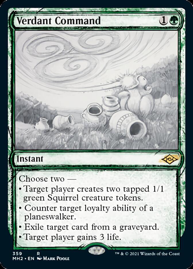Verdant Command (Sketch) [Modern Horizons 2] | Game Grid - Logan