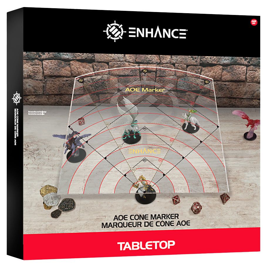 Enhance: Tabletop RPG 60' Aoe Cone Marker | Game Grid - Logan