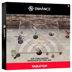 Enhance: Tabletop RPG 60' Aoe Cone Marker | Game Grid - Logan
