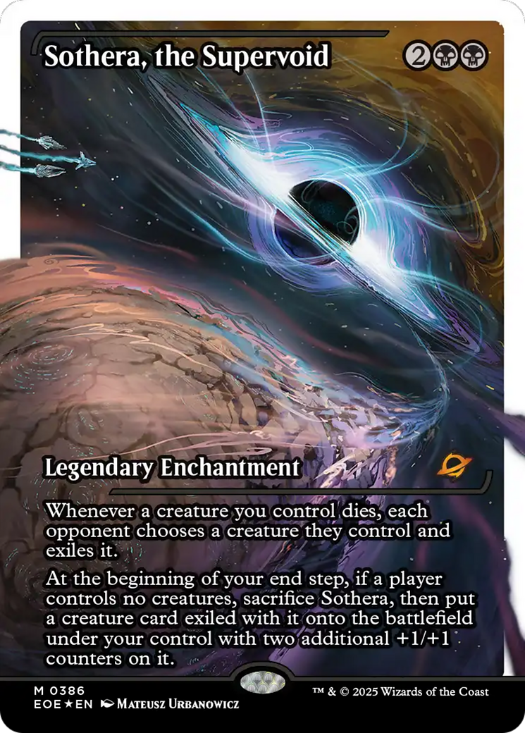 Sothera, the Supervoid (Fracture Foil) [Edge of Eternities] | Game Grid - Logan