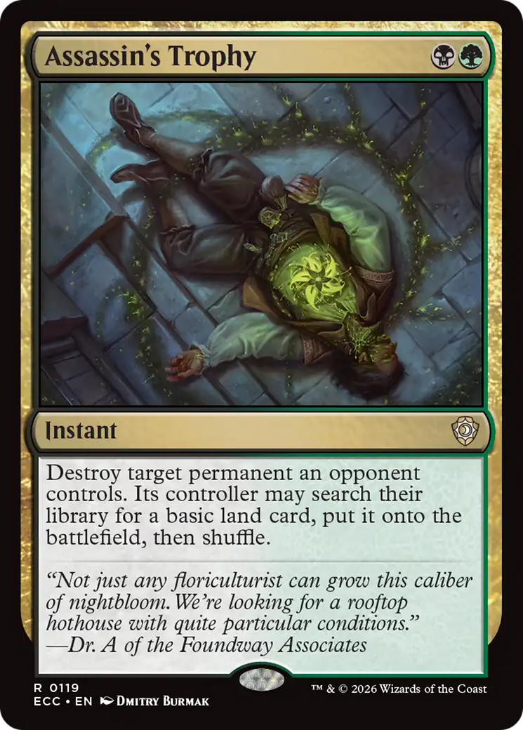 Assassin's Trophy [Lorwyn Eclipsed Commander] | Game Grid - Logan