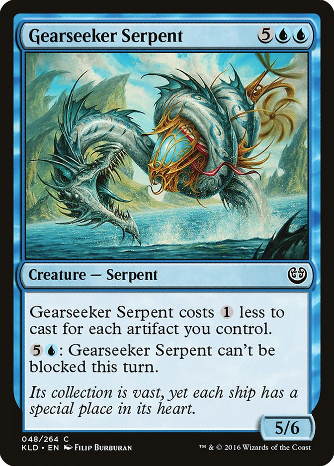Gearseeker Serpent [Kaladesh] | Game Grid - Logan