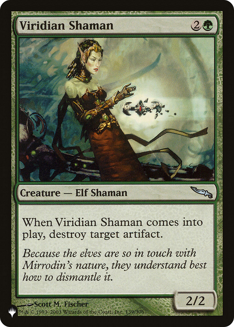 Viridian Shaman [The List Reprints] | Game Grid - Logan