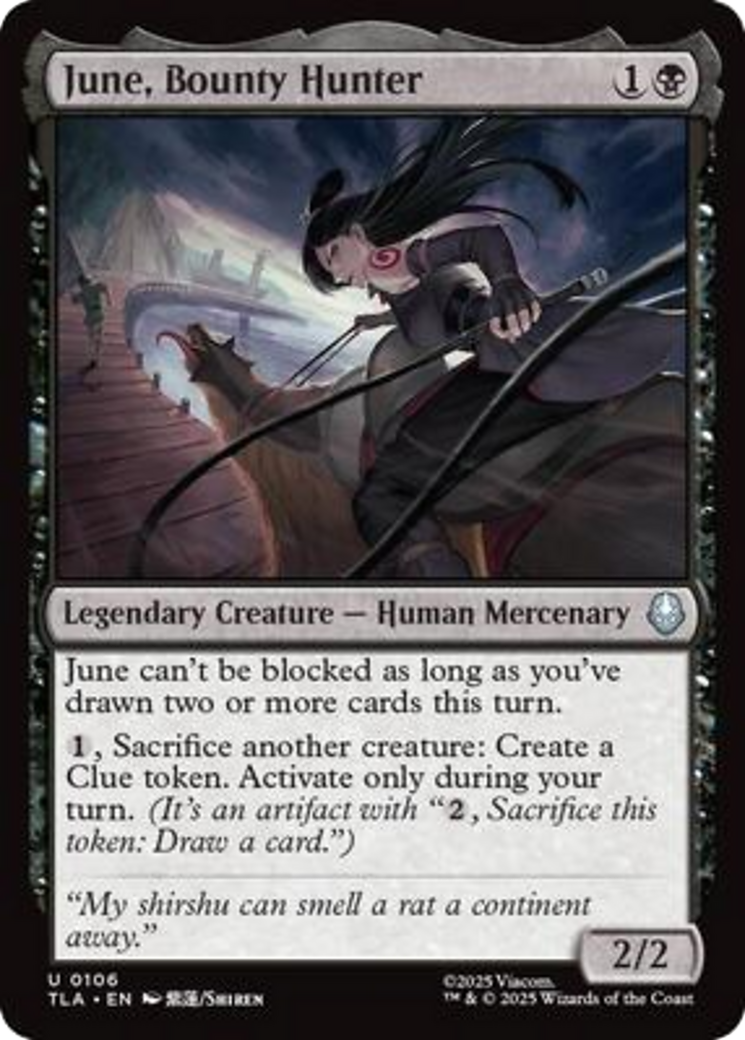 June, Bounty Hunter [Avatar: The Last Airbender] | Game Grid - Logan