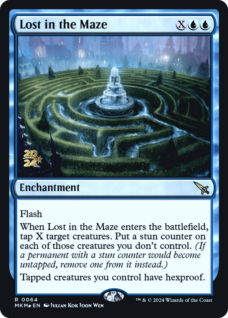 Lost in the Maze [Murders at Karlov Manor Prerelease Promos] | Game Grid - Logan