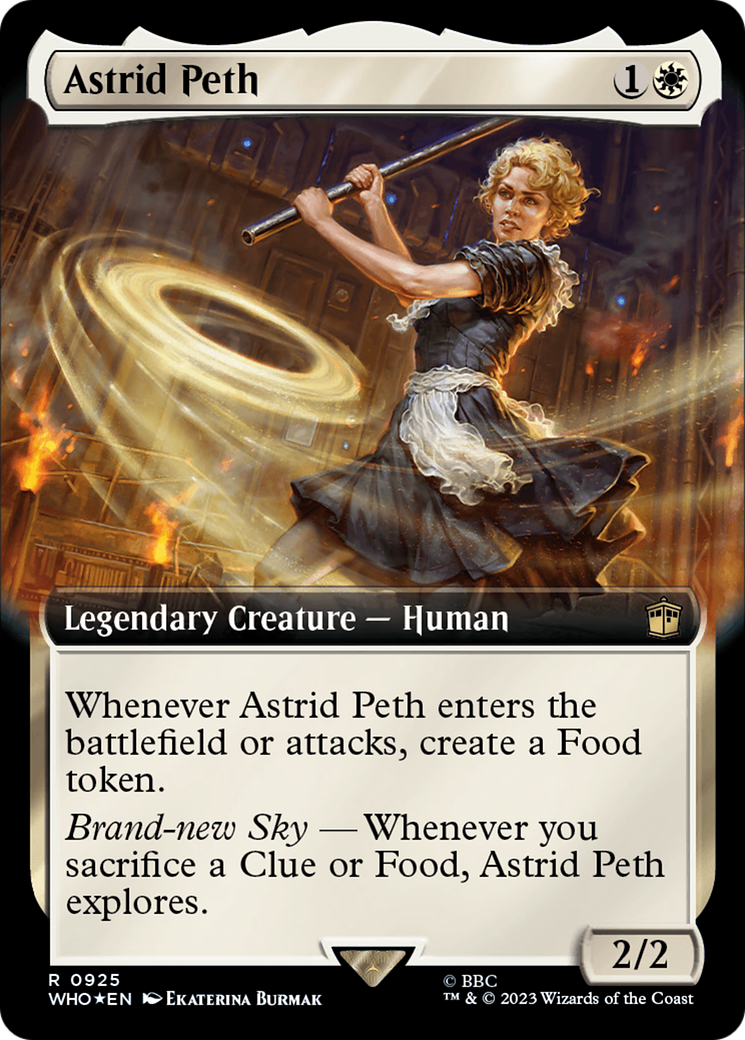 Astrid Peth (Extended Art) (Surge Foil) [Doctor Who] | Game Grid - Logan