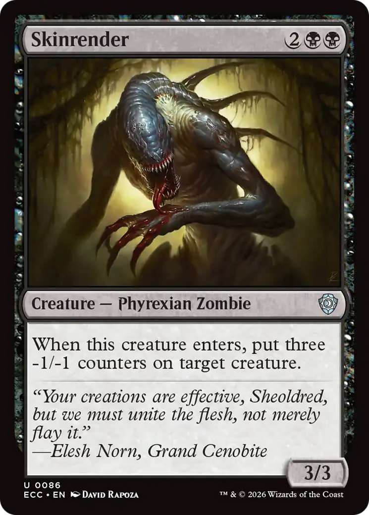 Skinrender [Lorwyn Eclipsed Commander] | Game Grid - Logan