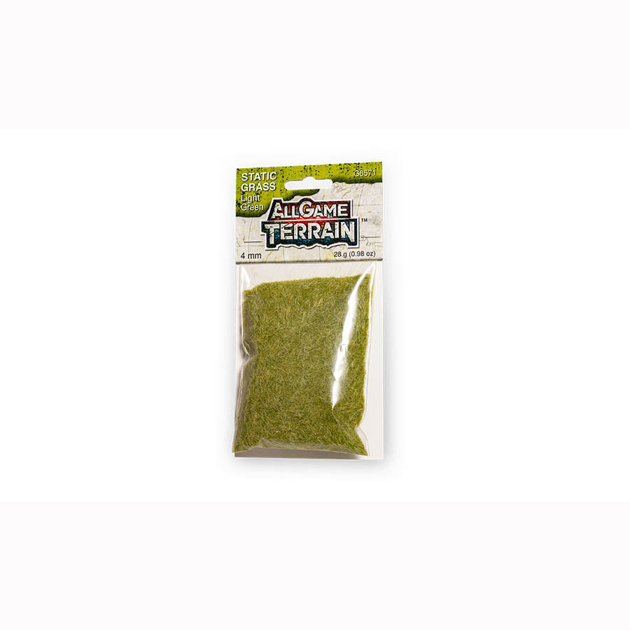 Static Grass: Light Green (4mm) | Game Grid - Logan