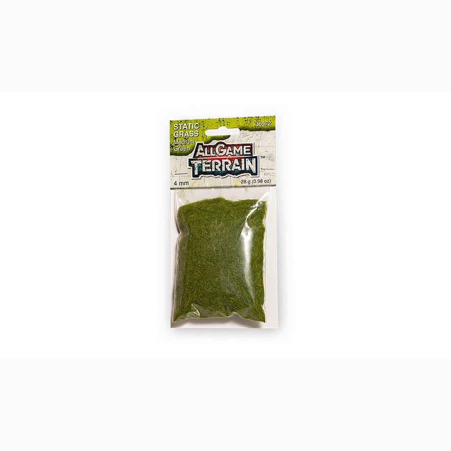 Static Grass: Medium Green (4mm) | Game Grid - Logan