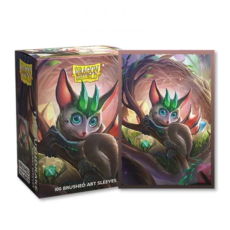 Dragon Shield Brushed Art Sleeves: The Bushdrake (100) | Game Grid - Logan