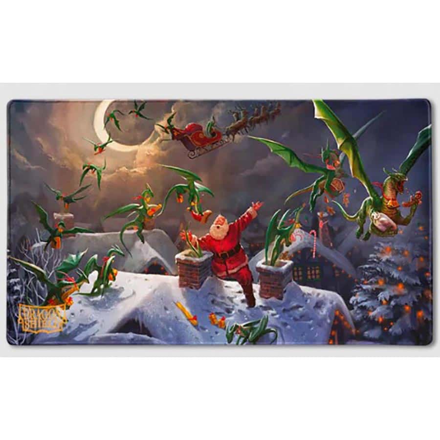 Dragon Shield: Christmas Playmat 2023 | Game Grid - Logan