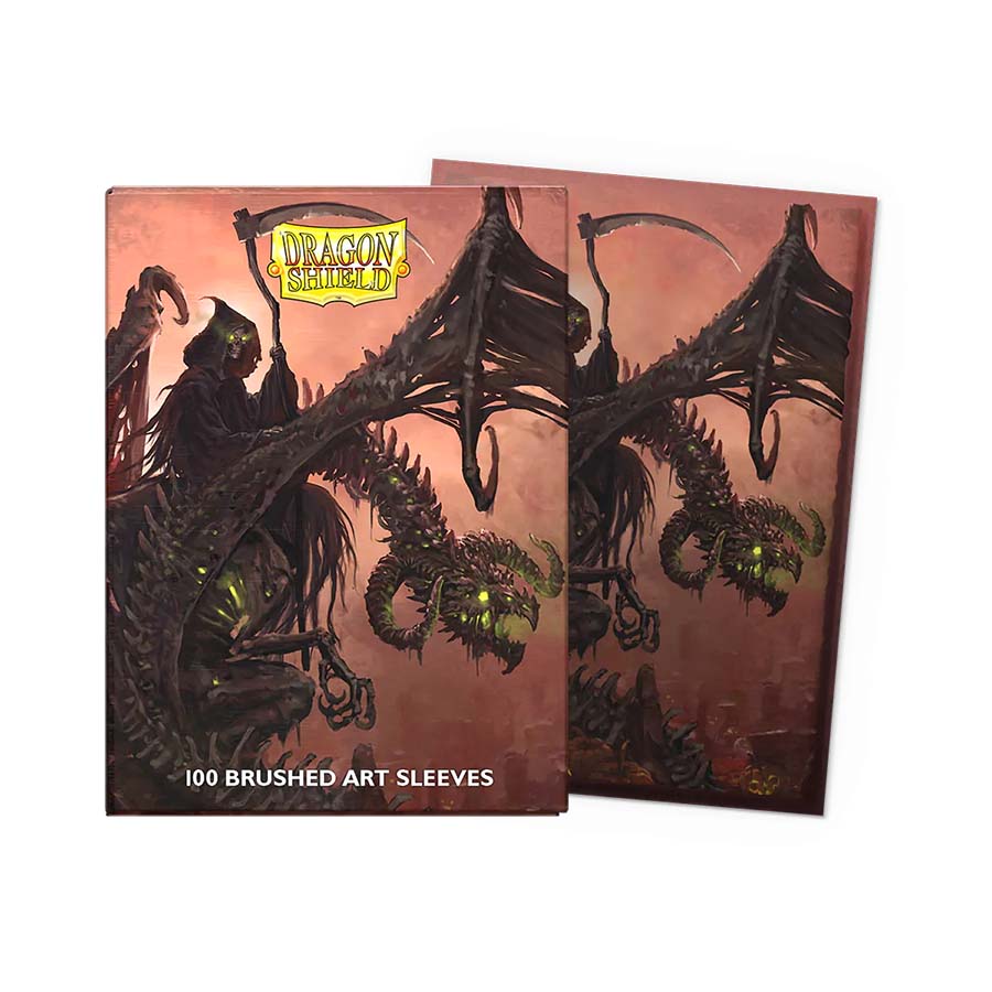 Dragon Shield: Brushed Art Sleeves - Halloween 2025 (100) | Game Grid - Logan