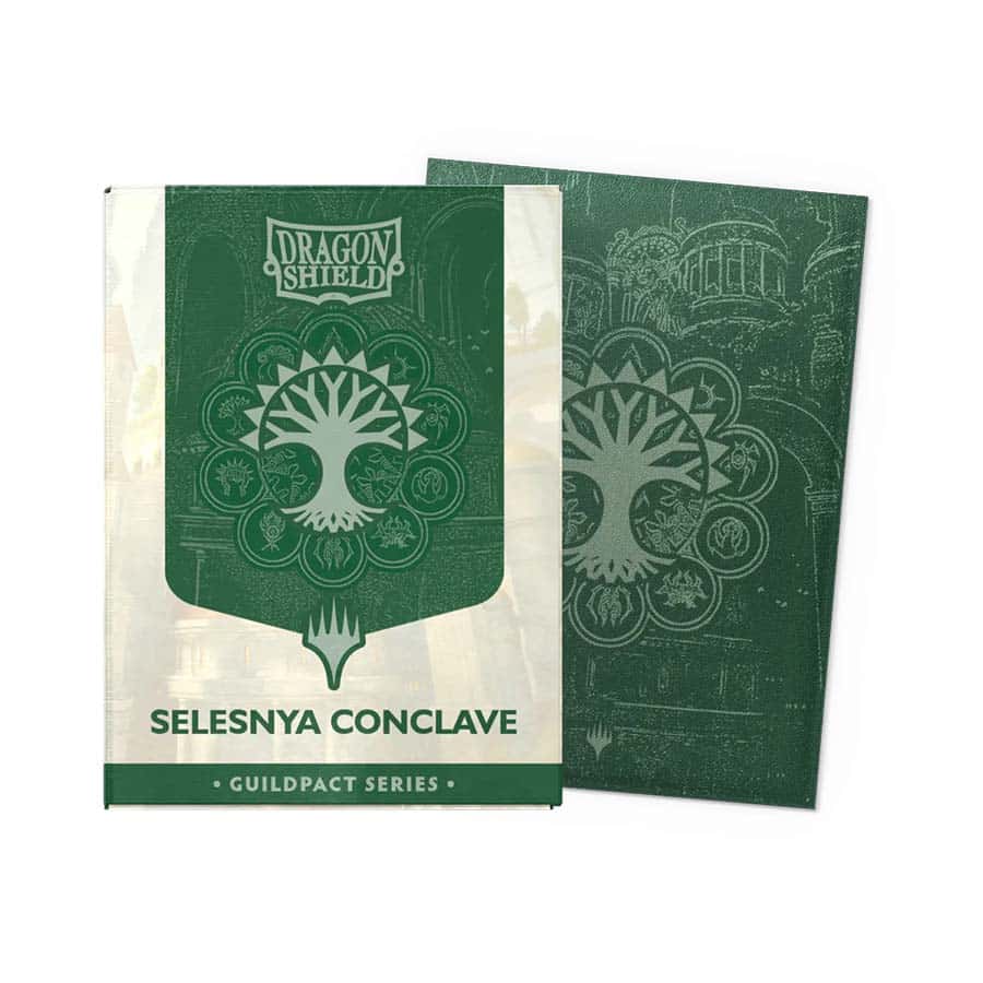 Dragon Shield: Dual Matte Art Sleeves - Selesnya Conclave (100ct) | Game Grid - Logan