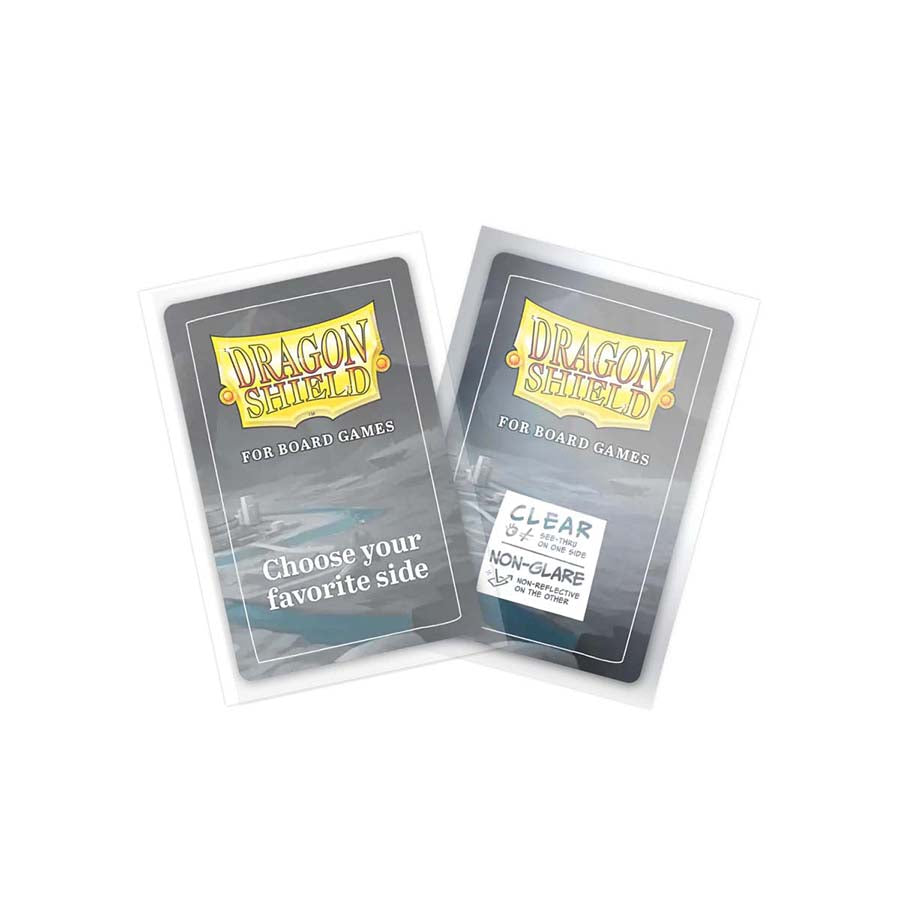 Board Game Sleeves: Clear - "Mini American" 41 X 63mm (100) | Game Grid - Logan