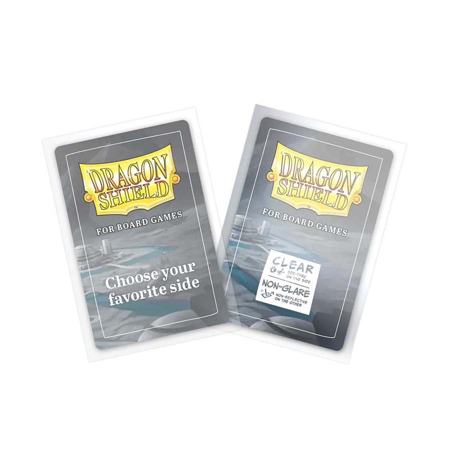 Board Game Sleeves: Clear - "Mini European" 45 X 68mm (100) | Game Grid - Logan
