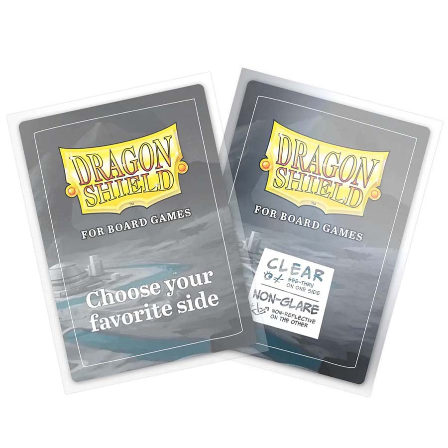 Board Game Sleeves: Clear - "Standard" 63 X 88mm (100) | Game Grid - Logan