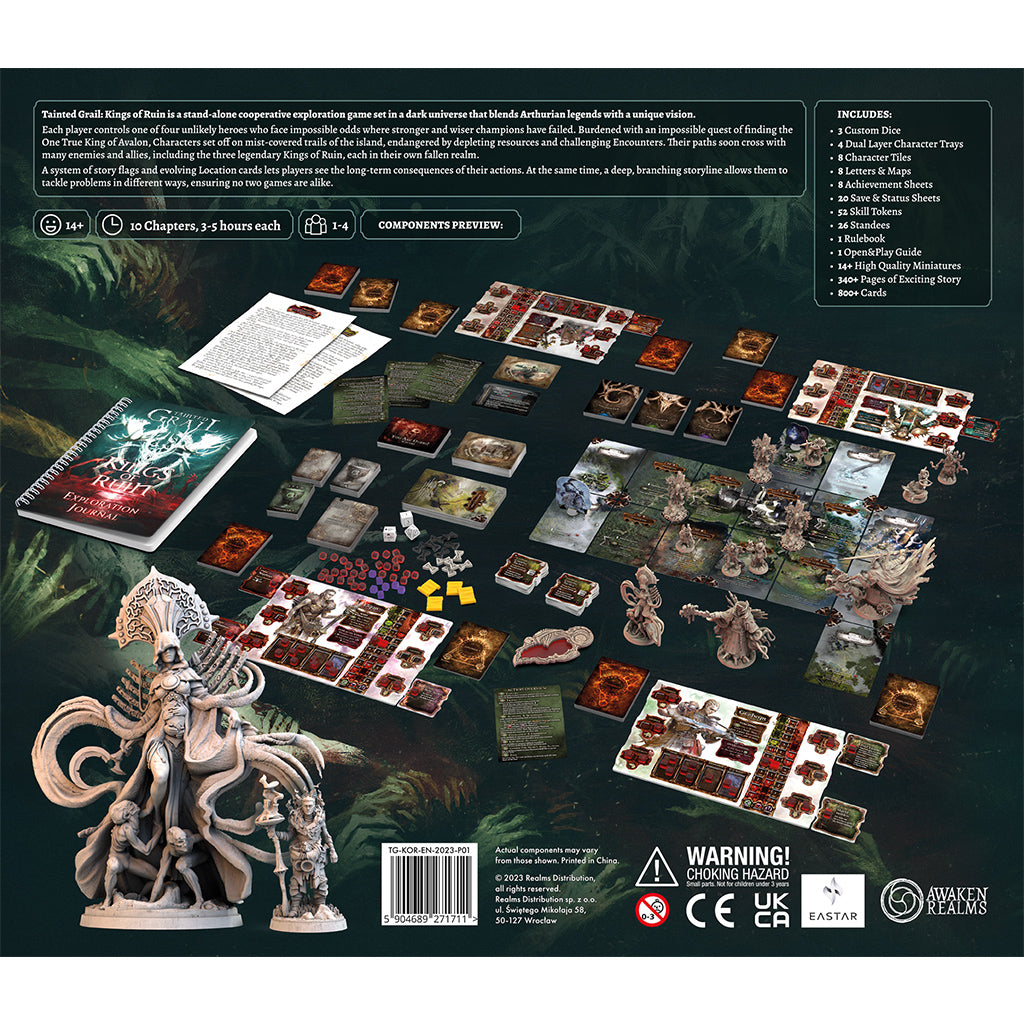 Tainted Grail: Kings of Ruin - Core Box | Game Grid - Logan