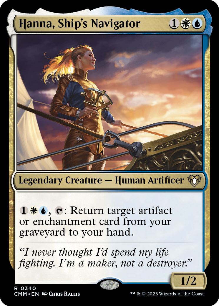 Hanna, Ship's Navigator [Commander Masters] | Game Grid - Logan