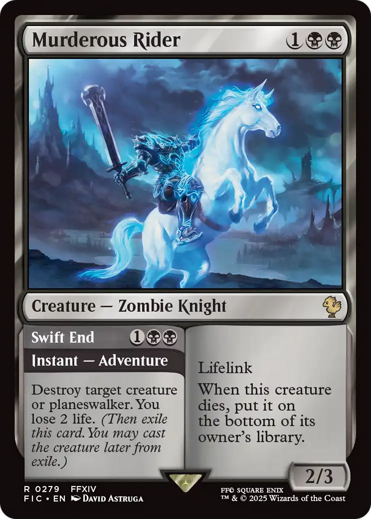 Murderous Rider [FINAL FANTASY Commander] | Game Grid - Logan