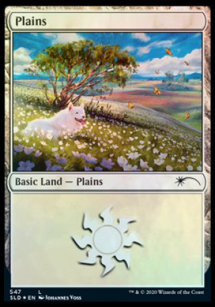 Plains (Dogs) (547) [Secret Lair Drop Promos] | Game Grid - Logan