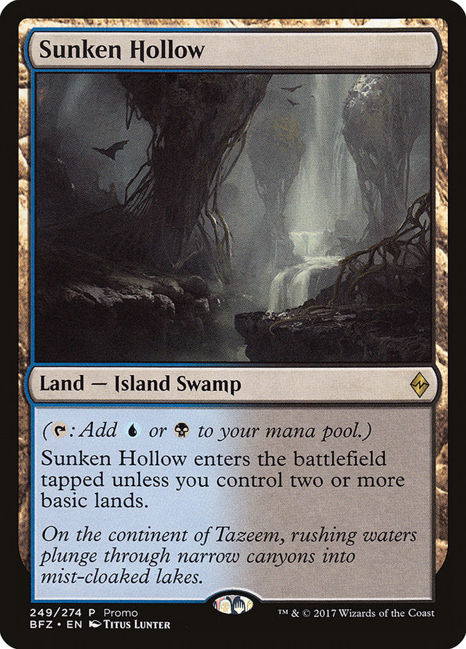 Sunken Hollow (Promo) [Standard Showdown Promos] | Game Grid - Logan