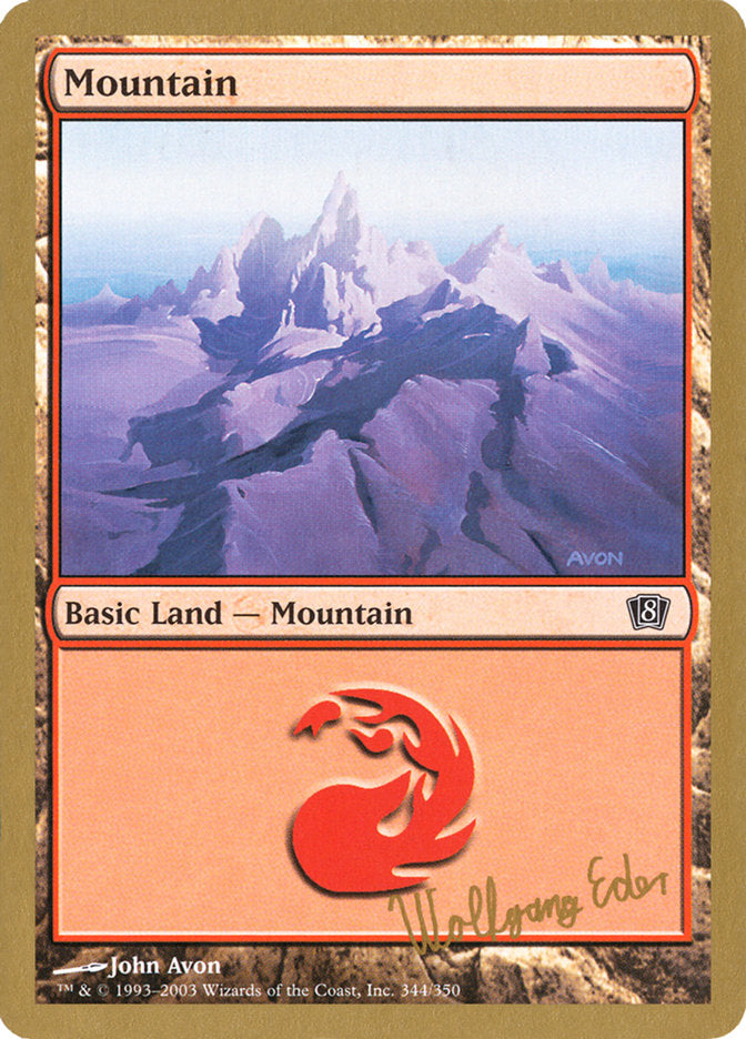 Mountain (Wolfgang Eder) [World Championship Decks 2003] | Game Grid - Logan