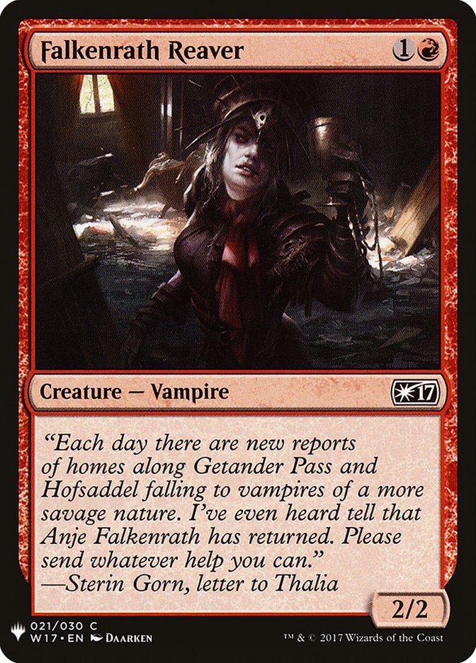Falkenrath Reaver [Mystery Booster] | Game Grid - Logan