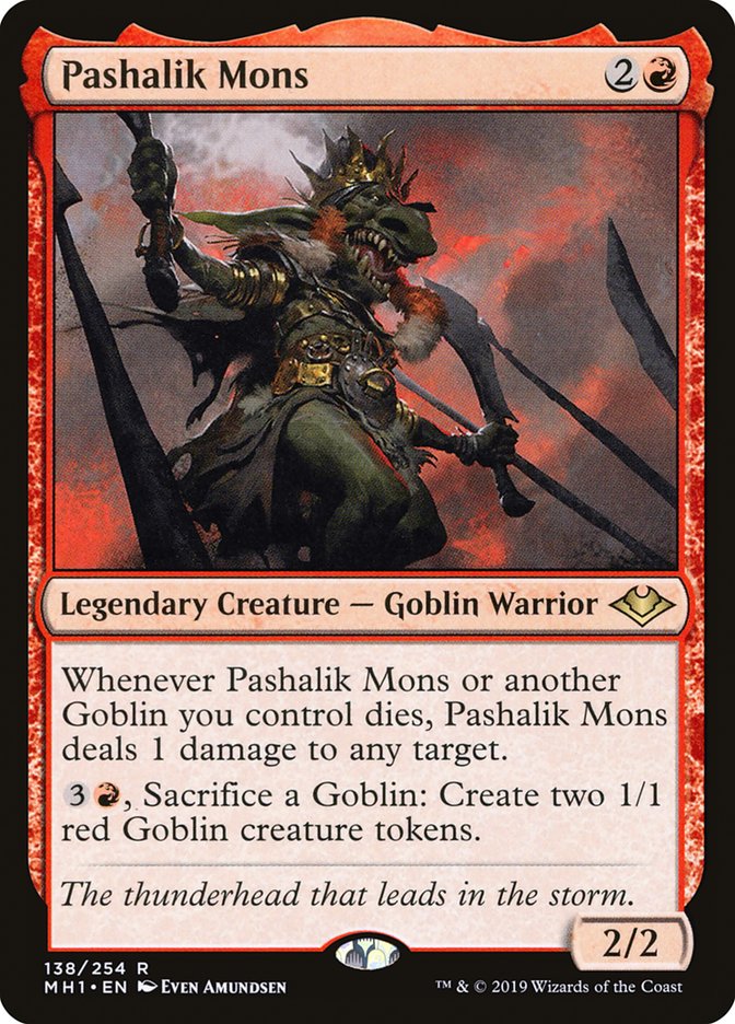 Pashalik Mons [Modern Horizons] | Game Grid - Logan