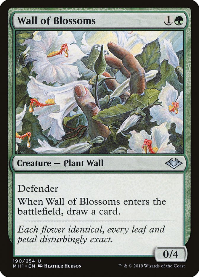 Wall of Blossoms [Modern Horizons] | Game Grid - Logan