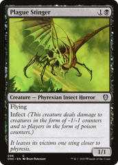 Plague Stinger [Phyrexia: All Will Be One Commander] | Game Grid - Logan