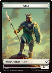 Ally (0005) // Soldier (0002) Double-Sided Token [Avatar: The Last Airbender Tokens] | Game Grid - Logan