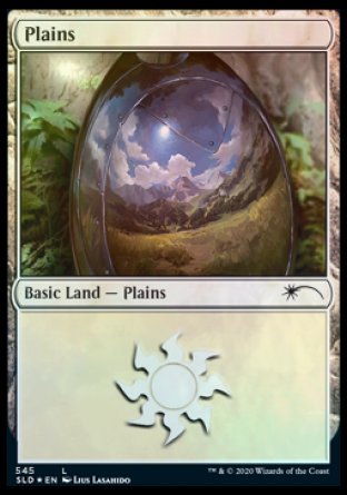 Plains (Heavily Armored) (545) [Secret Lair Drop Promos] | Game Grid - Logan