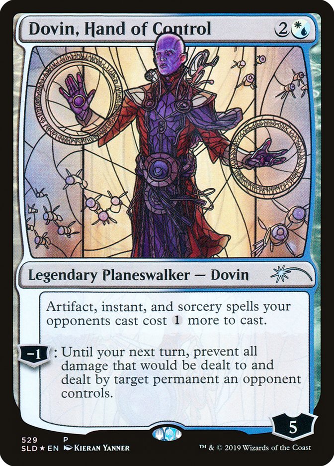 Dovin, Hand of Control (Stained Glass) [Secret Lair Drop Promos] | Game Grid - Logan