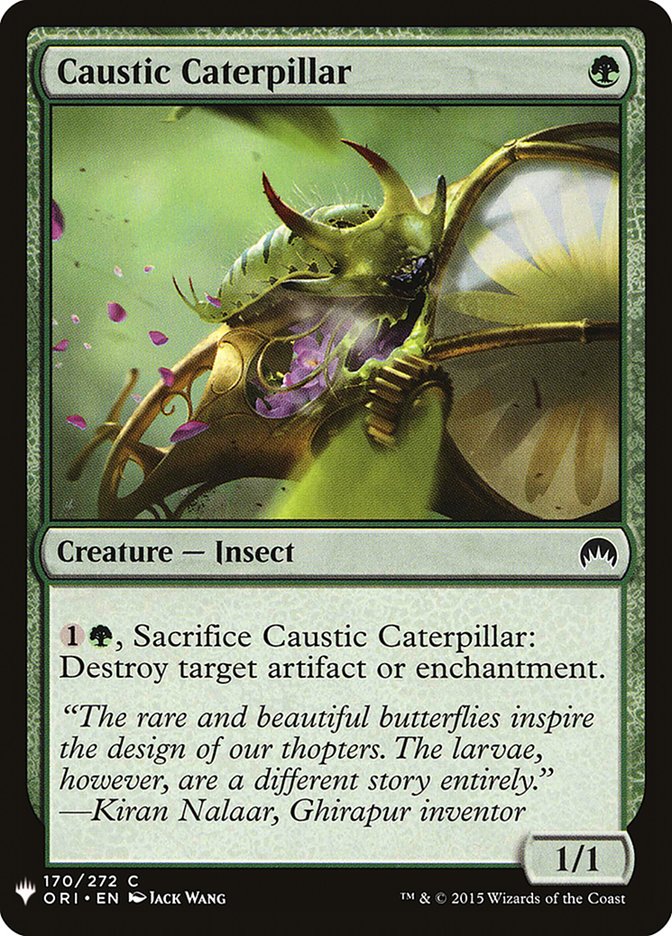 Caustic Caterpillar [Mystery Booster] | Game Grid - Logan