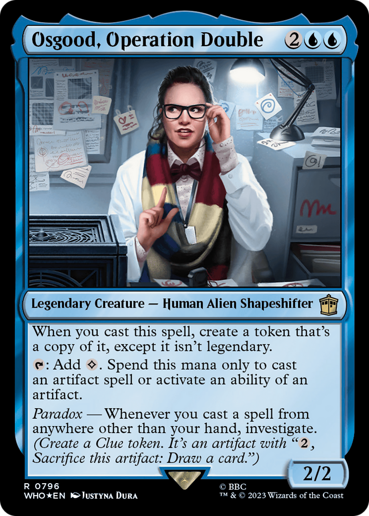 Osgood, Operation Double (Surge Foil) [Doctor Who] | Game Grid - Logan