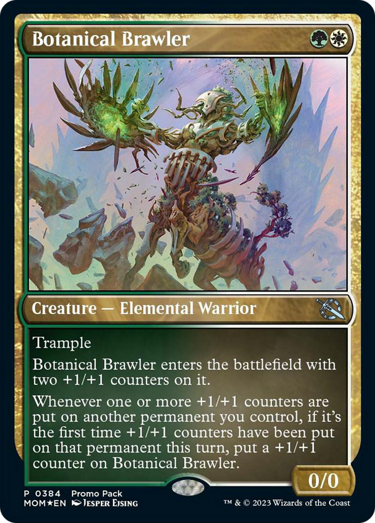 Botanical Brawler (Promo Pack) [March of the Machine Promos] | Game Grid - Logan