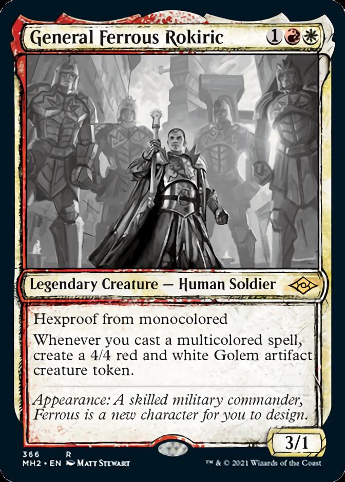 General Ferrous Rokiric (Sketch) [Modern Horizons 2] | Game Grid - Logan