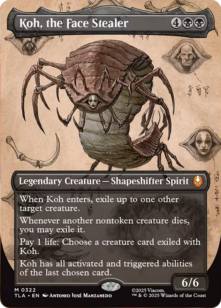 Koh, the Face Stealer (Borderless) [Avatar: The Last Airbender] | Game Grid - Logan