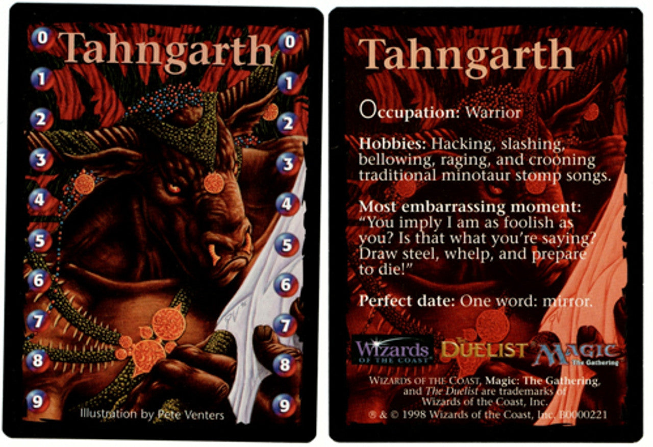 Tahngarth Life Counter Token [Media Promos] | Game Grid - Logan