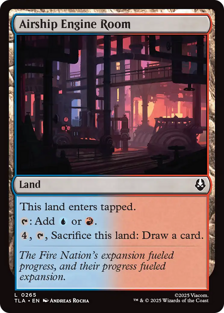 Airship Engine Room [Avatar: The Last Airbender] | Game Grid - Logan