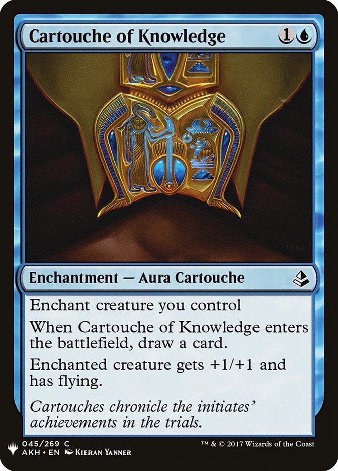 Cartouche of Knowledge [Mystery Booster] | Game Grid - Logan