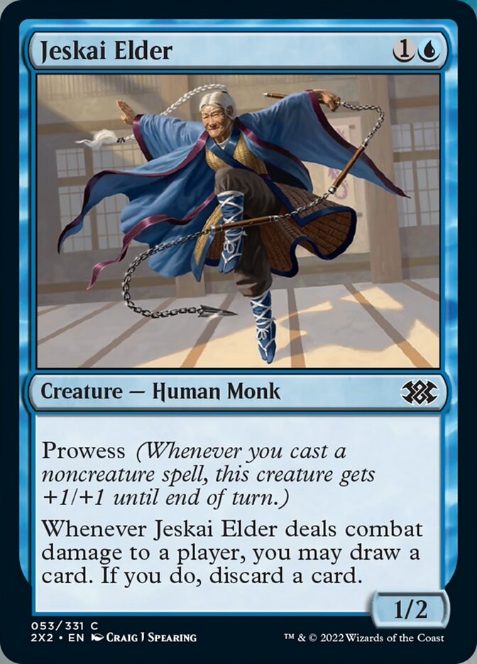 Jeskai Elder [Double Masters 2022] | Game Grid - Logan